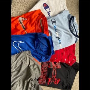 SEVEN Champion, under armor, Nike short sleeve T-shirts